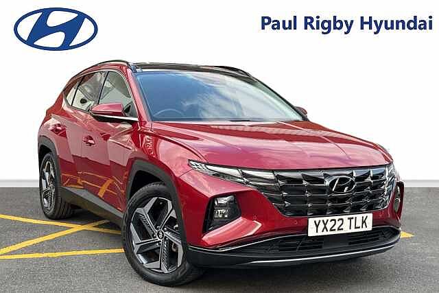 Hyundai TUCSON 1.6 T-GDi Hybrid 230ps Ultimate 5dr 2WD Auto Red