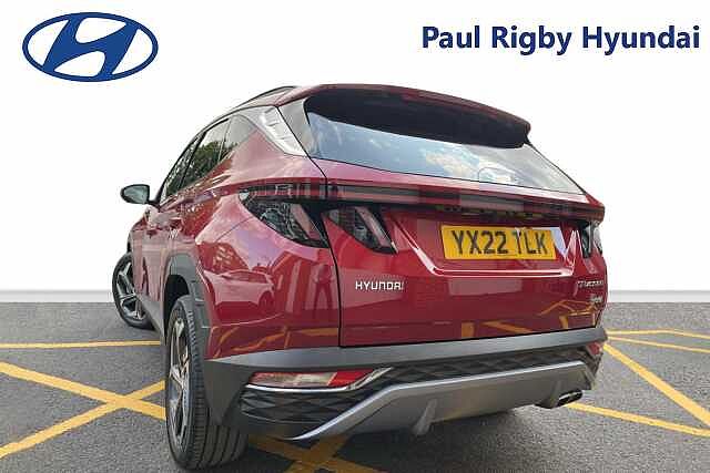 Hyundai TUCSON 1.6 T-GDi Hybrid 230ps Ultimate 5dr 2WD Auto Red