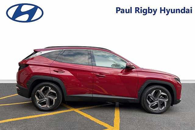 Hyundai TUCSON 1.6 T-GDi Hybrid 230ps Ultimate 5dr 2WD Auto Red