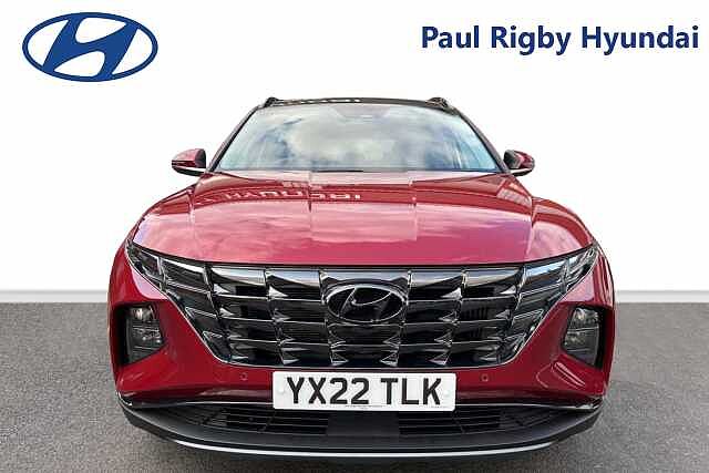 Hyundai TUCSON 1.6 T-GDi Hybrid 230ps Ultimate 5dr 2WD Auto Red