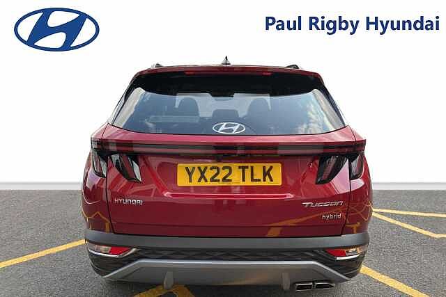 Hyundai TUCSON 1.6 T-GDi Hybrid 230ps Ultimate 5dr 2WD Auto Red