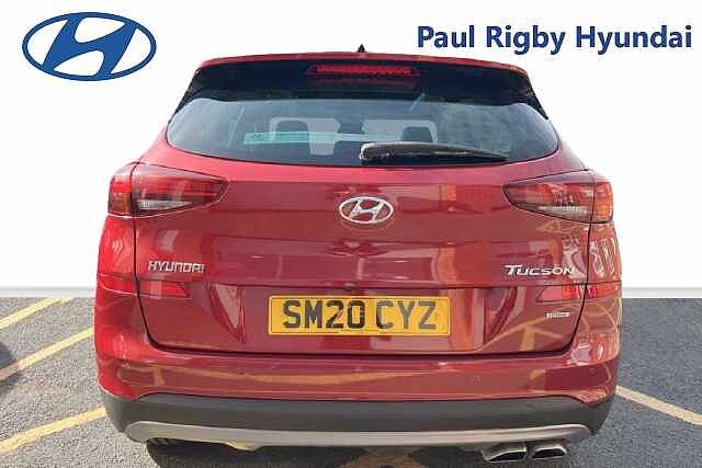 Hyundai TUCSON 2.0 CRDi 48Volt MHEV Premium SE 5dr 4WD DCT Red