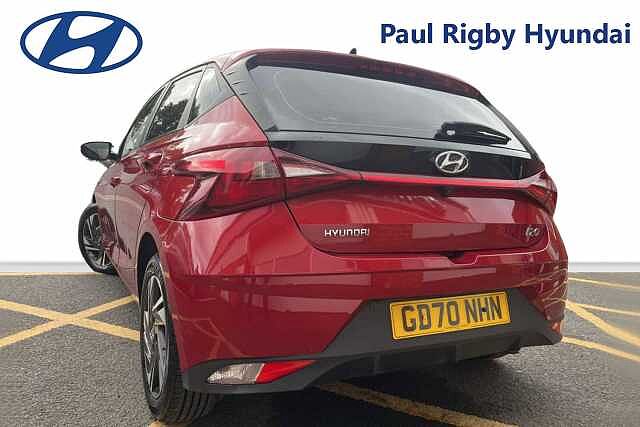 Hyundai I20 1.0 T- GDi 48Volt MHEV SE Connect 5dr DCT Red