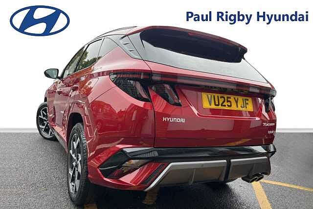 Hyundai TUCSON 1.6T Hybrid N Line S 5dr Auto Red