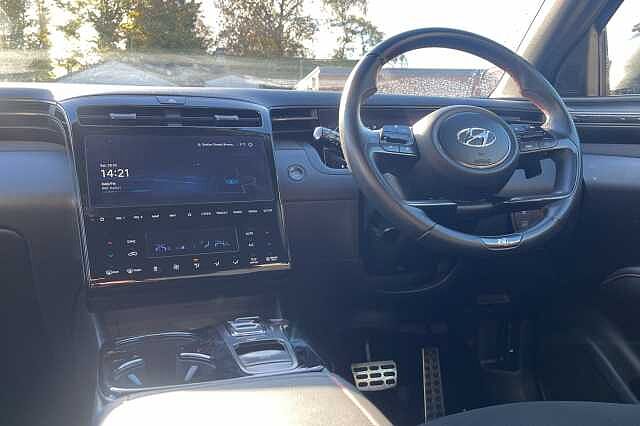 Hyundai TUCSON 1.6 T-GDi Hybrid 230ps N Line 5dr 2WD Auto Black