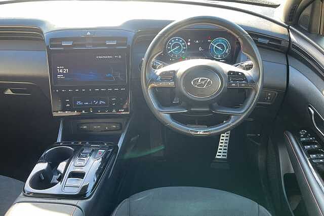 Hyundai TUCSON 1.6 T-GDi Hybrid 230ps N Line 5dr 2WD Auto Black