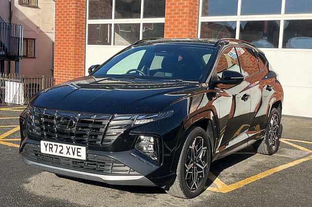 Hyundai TUCSON 1.6 T-GDi Hybrid 230ps N Line 5dr 2WD Auto Black