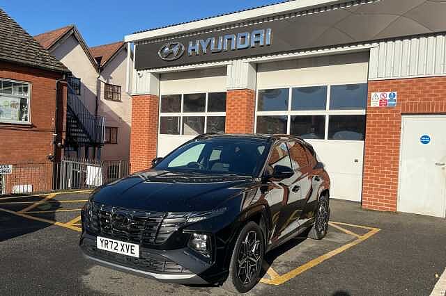 Hyundai TUCSON 1.6 T-GDi Hybrid 230ps N Line 5dr 2WD Auto Black