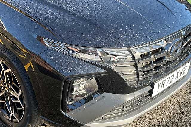 Hyundai TUCSON 1.6 T-GDi Hybrid 230ps N Line 5dr 2WD Auto Black