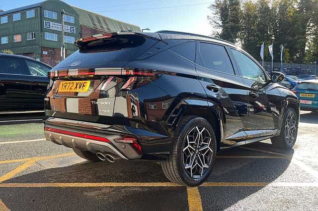 Hyundai TUCSON 1.6 T-GDi Hybrid 230ps N Line 5dr 2WD Auto Black