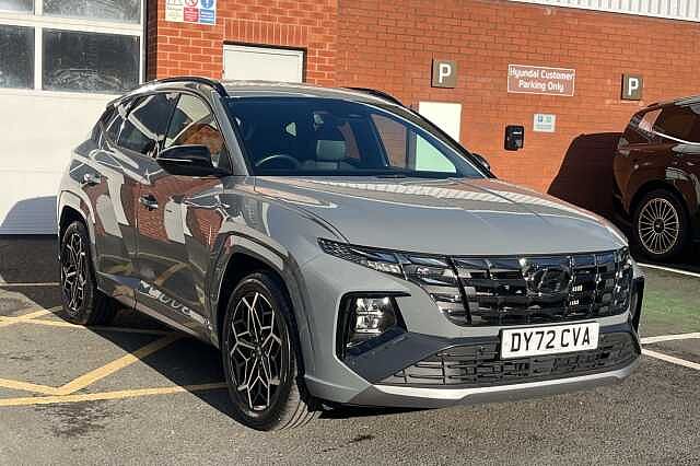 Hyundai TUCSON 1.6 T-GDi 48Volt MHEV N Line 5dr 2WD DCT Grey