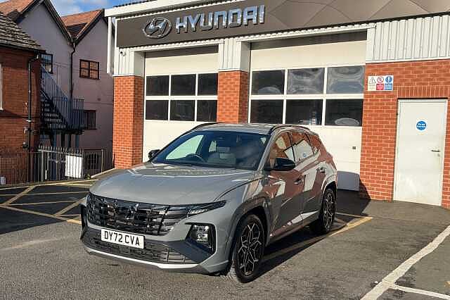 Hyundai TUCSON 1.6 T-GDi 48Volt MHEV N Line 5dr 2WD DCT Grey