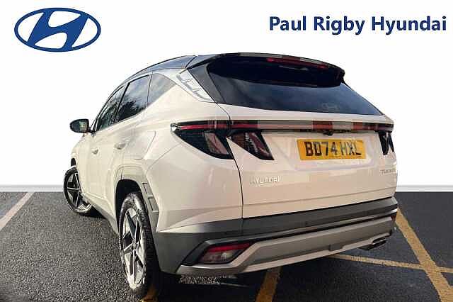 Hyundai TUCSON 1.6T 48Volt MHEV Premium 5dr DCT White