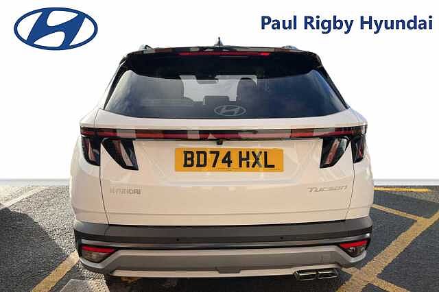 Hyundai TUCSON 1.6T 48Volt MHEV Premium 5dr DCT White