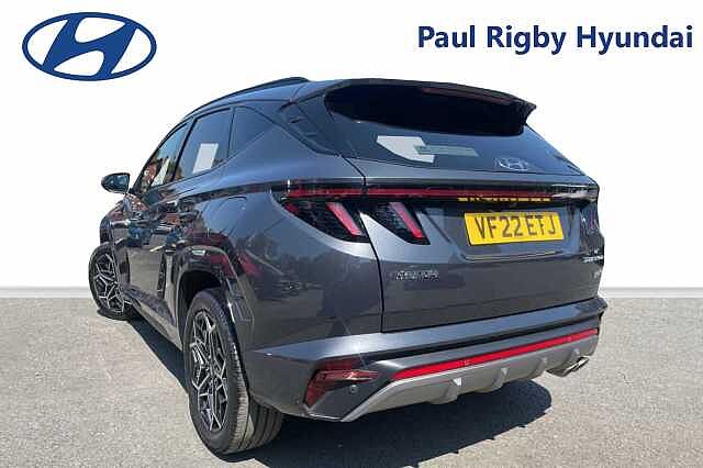 Hyundai TUCSON 1.6 T-GDi Hybrid 230ps N Line 5dr 2WD Auto Grey