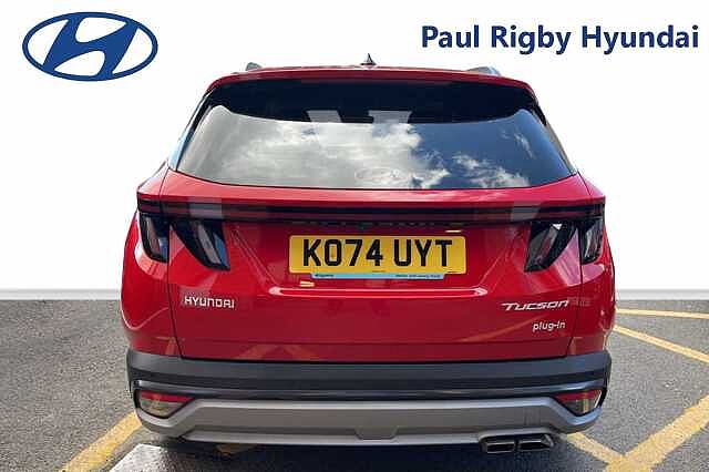 Hyundai TUCSON 1.6T Plug-in Hybrid Advance 5dr Auto Red