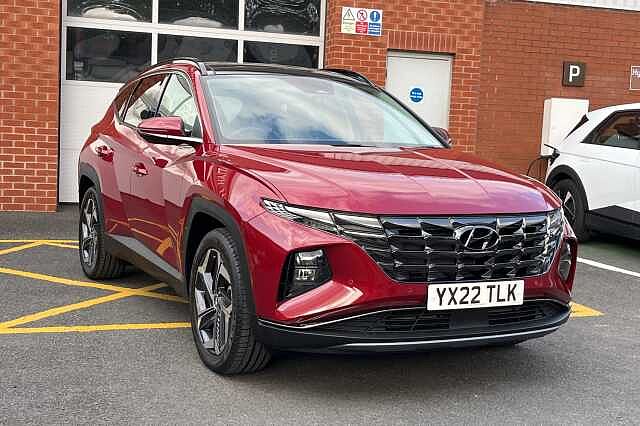 Hyundai TUCSON 1.6 T-GDi Hybrid 230ps Ultimate 5dr 2WD Auto Red