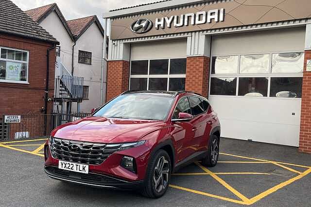 Hyundai TUCSON 1.6 T-GDi Hybrid 230ps Ultimate 5dr 2WD Auto Red