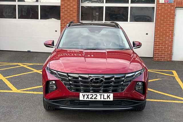 Hyundai TUCSON 1.6 T-GDi Hybrid 230ps Ultimate 5dr 2WD Auto Red