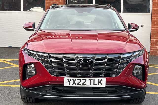 Hyundai TUCSON 1.6 T-GDi Hybrid 230ps Ultimate 5dr 2WD Auto Red