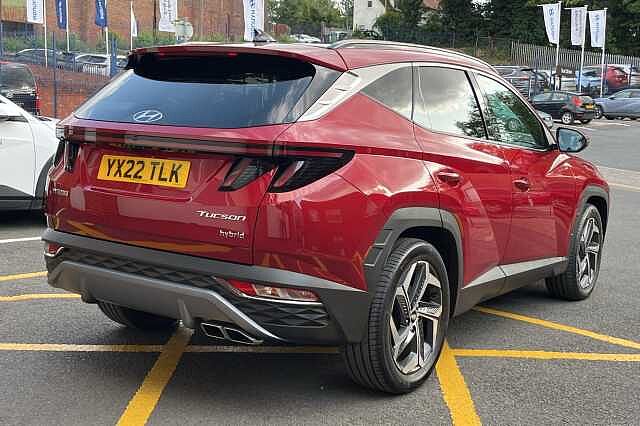 Hyundai TUCSON 1.6 T-GDi Hybrid 230ps Ultimate 5dr 2WD Auto Red