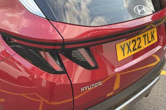 Hyundai TUCSON 1.6 T-GDi Hybrid 230ps Ultimate 5dr 2WD Auto Red
