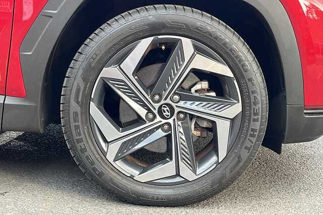 Hyundai TUCSON 1.6 T-GDi Hybrid 230ps Ultimate 5dr 2WD Auto Red