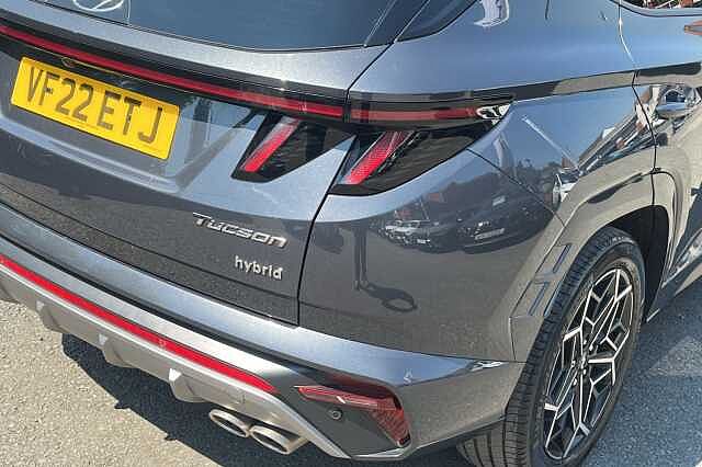 Hyundai TUCSON 1.6 T-GDi Hybrid 230ps N Line 5dr 2WD Auto Grey