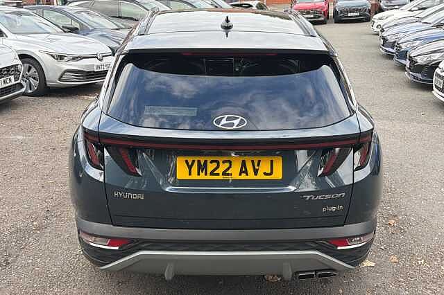 Hyundai TUCSON 1.6 T-GDi Plug-in Hybrid Ultimate 5dr 4WD Auto Blue