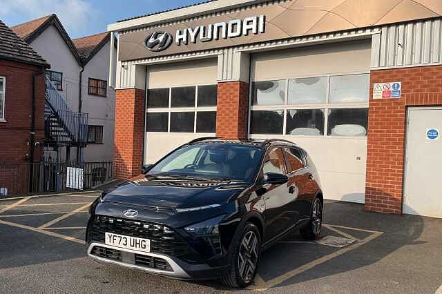Hyundai BAYON 1.0 T-GDI 48Volt MHEV Premium 5dr DCT Black
