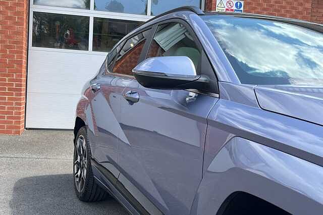 Hyundai KONA ELECTRIC (218ps) Ultimate 65kWh Blue
