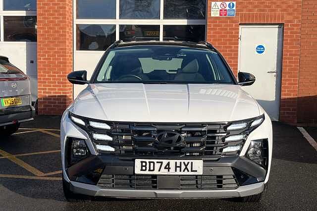 Hyundai TUCSON 1.6T 48Volt MHEV Premium 5dr DCT White
