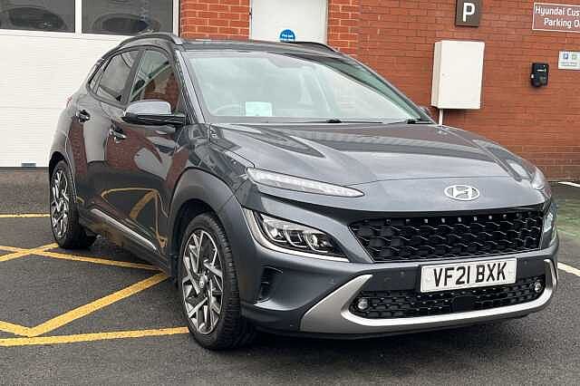 Hyundai KONA 1.6 GDi Hybrid Ultimate 5dr DCT Grey