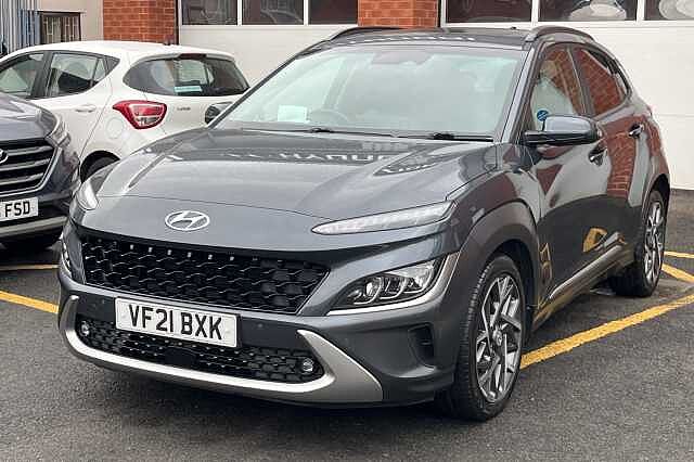 Hyundai KONA 1.6 GDi Hybrid Ultimate 5dr DCT Grey