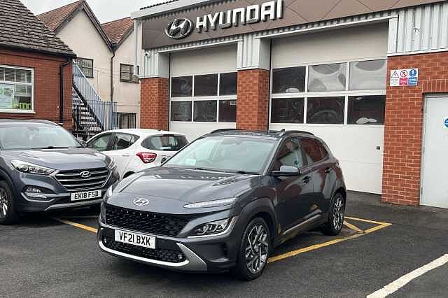 Hyundai KONA 1.6 GDi Hybrid Ultimate 5dr DCT Grey