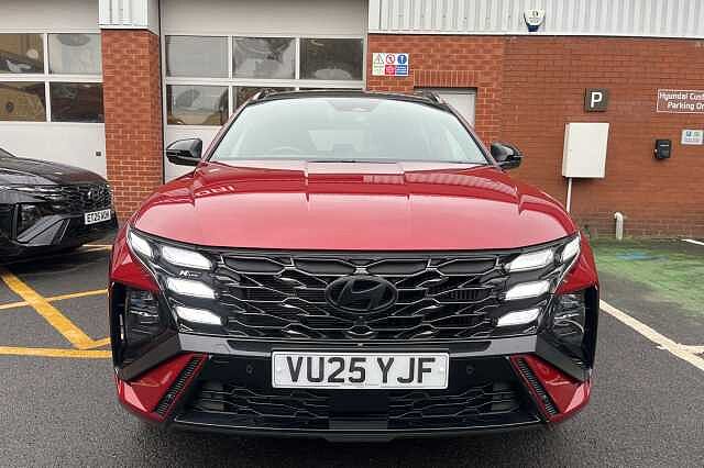 Hyundai TUCSON 1.6T Hybrid N Line S 5dr Auto Red
