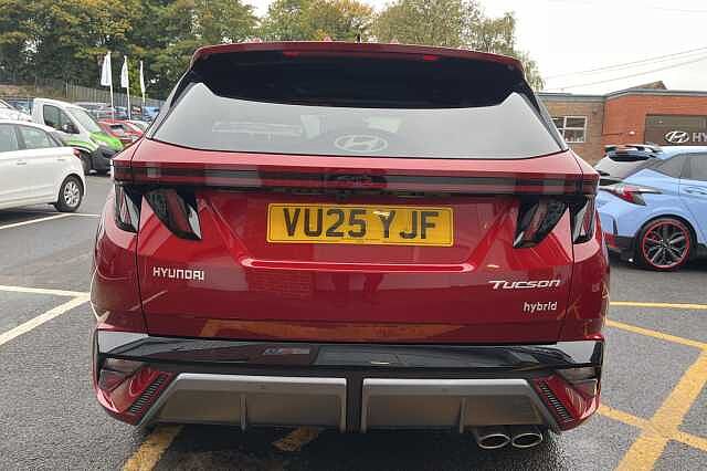 Hyundai TUCSON 1.6T Hybrid N Line S 5dr Auto Red