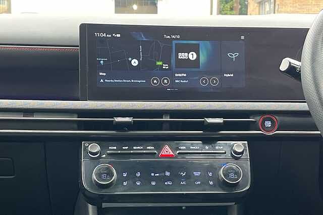 Hyundai TUCSON 1.6T Hybrid N Line S 5dr Auto Red