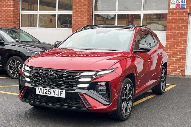 Hyundai TUCSON 1.6T Hybrid N Line S 5dr Auto Red