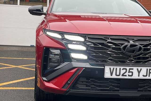 Hyundai TUCSON 1.6T Hybrid N Line S 5dr Auto Red