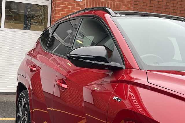 Hyundai TUCSON 1.6T Hybrid N Line S 5dr Auto Red