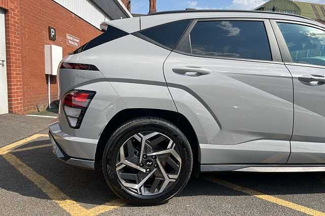 Hyundai KONA 1.6 Hybrid N Line 5dr DCT Grey