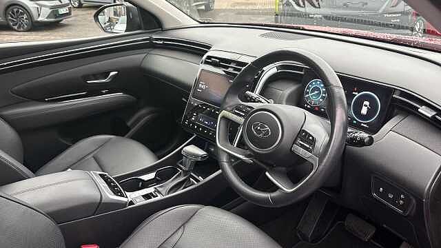 Hyundai TUCSON 1.6 TGDi 48V MHD 180 Ultimate 5dr 4WD DCT Petrol Estate Red