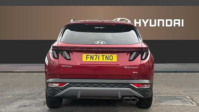 Hyundai TUCSON 1.6 TGDi 48V MHD 180 Ultimate 5dr 4WD DCT Petrol Estate Red