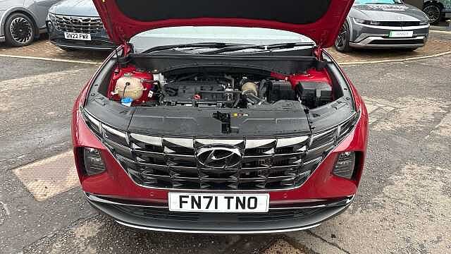 Hyundai TUCSON 1.6 TGDi 48V MHD 180 Ultimate 5dr 4WD DCT Petrol Estate Red