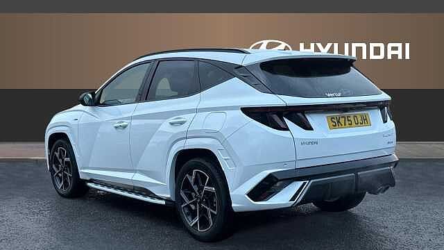 Hyundai TUCSON 1.6T Plug-in Hybrid N Line 5dr Auto Estate Special Solid - Atlas White