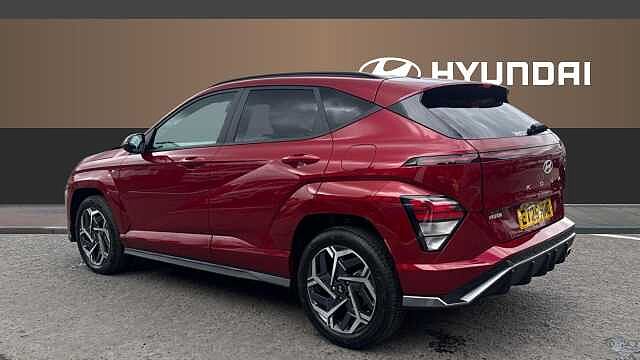 Hyundai KONA 1.6T 138 N Line 5dr Petrol Hatchback Red