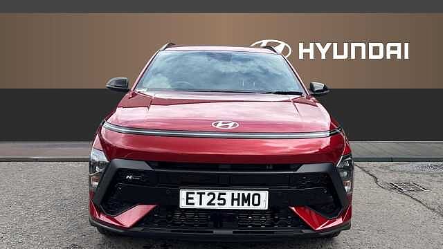 Hyundai KONA 1.6T 138 N Line 5dr Petrol Hatchback Red