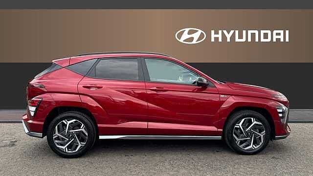 Hyundai KONA 1.6T 138 N Line 5dr Petrol Hatchback Red