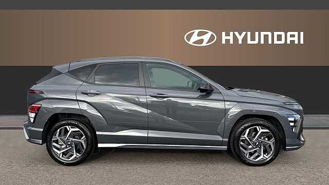 Hyundai KONA 1.6T 138 N Line 5dr Petrol Hatchback Grey